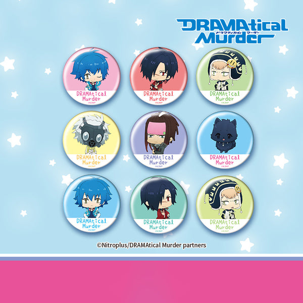 Dramatical Murder Chibi Tin Badge Blind Bag(58mm)