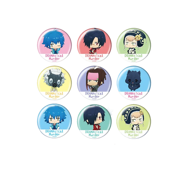 Dramatical Murder Chibi Tin Badge Blind Bag(58mm)