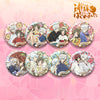 Kamisama Kiss: Nanami & Tomoe Floral Badge (75mm) - Official