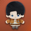 Attack on Titan Official Plush Keychain with Levi and Mikasa Designs