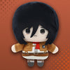 Attack on Titan Official Plush Keychain with Levi and Mikasa Designs