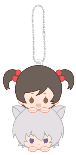 Kamisama Kiss Stack on Head Plush Pendant | Nullset Laying Head Series