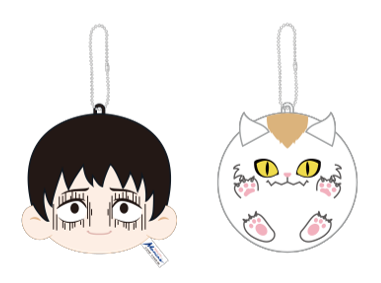 Junji Ito Switching Big Head Plush Pendant