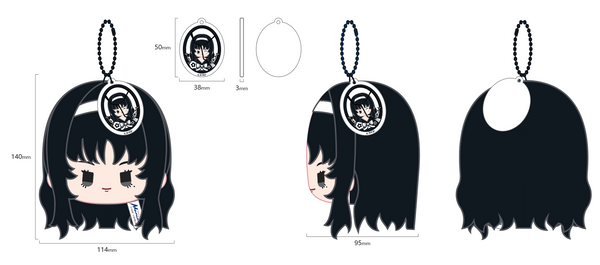Junji Ito Big Head Plush Pendant | Nullset Tomie Soichi Crossroads Plush