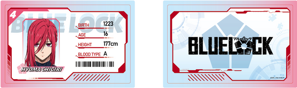Blue Lock Character ID Card Acrylic Set