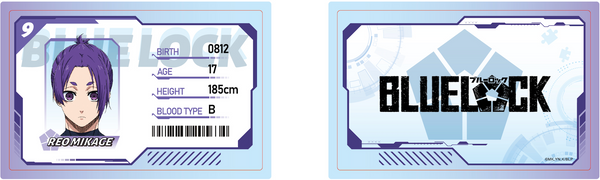 Blue Lock Character ID Card Acrylic Set