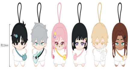Alien Stage Starfish Plush Pendant Blind Box