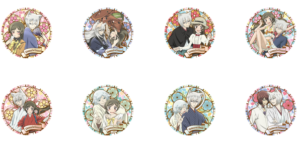 Kamisama Kiss Duo Series Badge | Iridescent Foil Hot Stamping