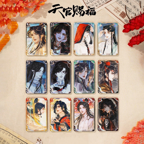 Bilibili Comics "Heaven Official's Blessing" Comic Flowing Memory Series Square Tinplate Badge