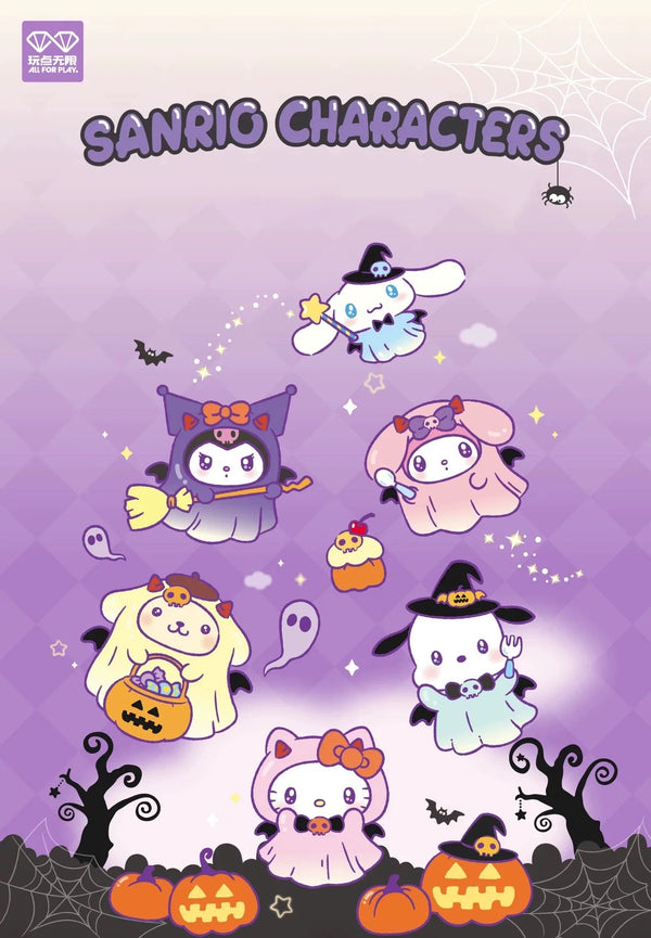 Sanrio Family Little Ghost Party Series Tinplate Badge