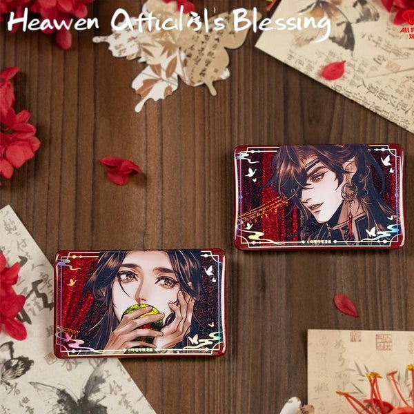 Bilibili Comics "Heaven Official's Blessing" Comic Colorful Memories Series Square Tinplate Badge