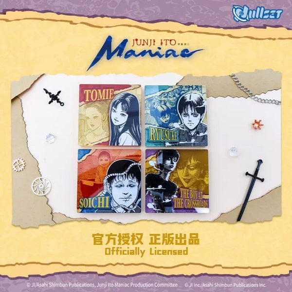 Junji Ito Comic Acrylic Brick | Nullset Manga Panel Display Block
