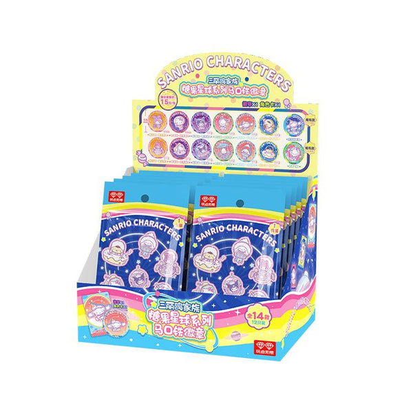 Sanrio Family Candy Planet Series Tinplate Badge