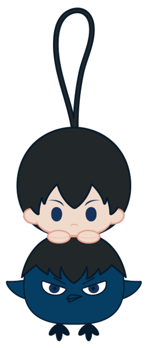Haikyu!! Stack on Head Plush Pendant