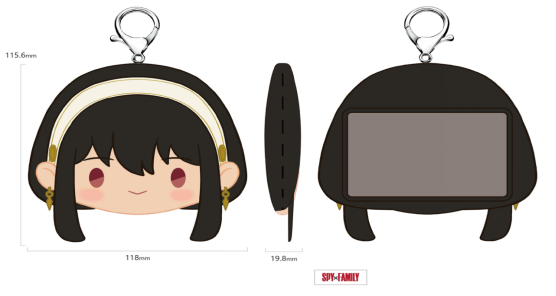 Spy x Family Plush Pendant | Plush Ball & Card Holder
