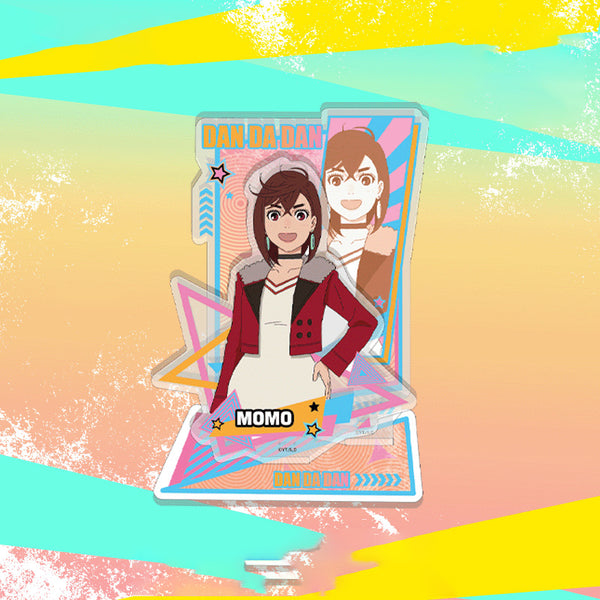 DAN DA DAN Official Acrylic Half Body Stand with Character Designs
