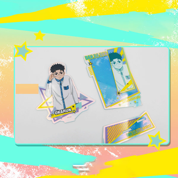 DAN DA DAN Official Acrylic Half Body Stand with Character Designs