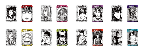 Junji Ito Lenticular Series Tinplate Badge Blind Bag