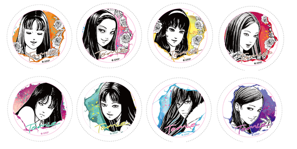 Junji Ito Tomie Blossom Series Tinplate Badge Blind Bag