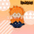 Haikyu!! Official Plush Keychain With Stacked Head Design