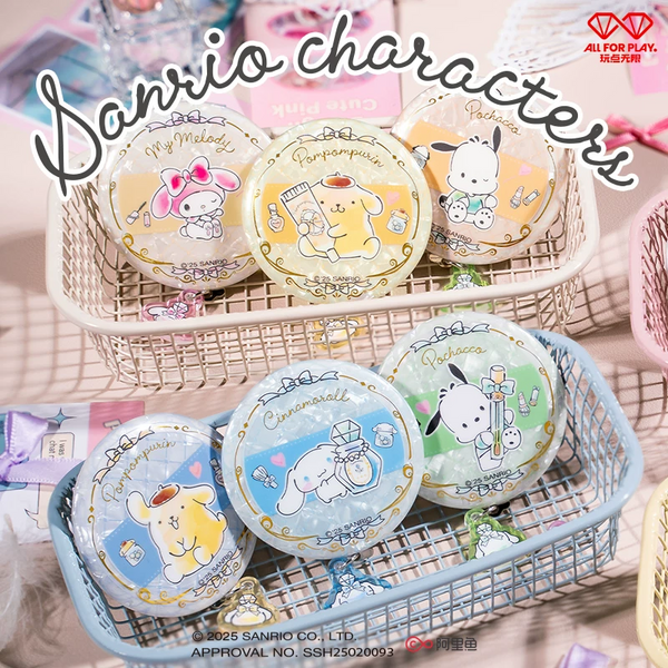 Sanrio Family Beauty Partner Series Tinplate Badge