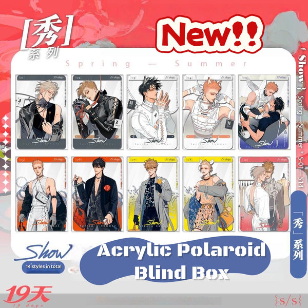 19 Days “SHOW” Series Acrylic Card Blind Box