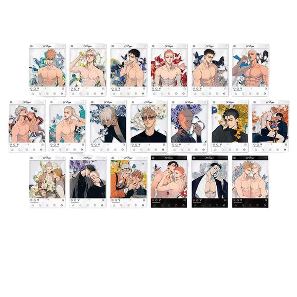 19 Days Metamorphosis & Floral Series Official Acrylic Polaroid Blind Box