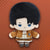 Attack on Titan Official Plush Keychain with Levi and Mikasa Designs