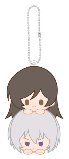 Kamisama Kiss Stack on Head Plush Pendant | Nullset Laying Head Series