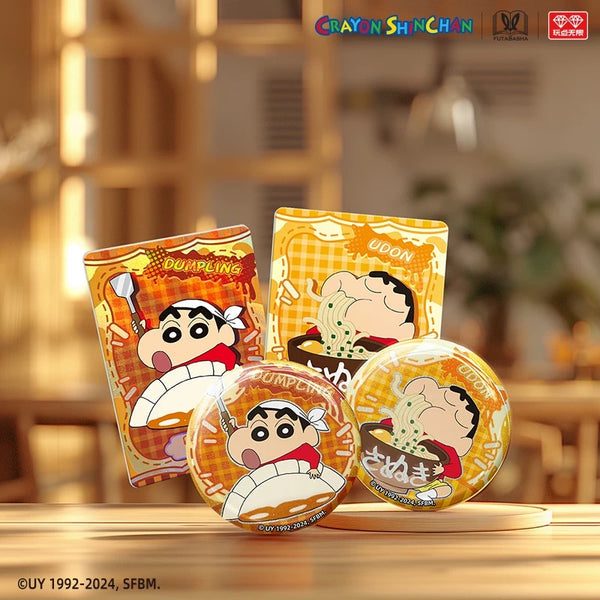 Crayon Shin-chan Food Series Tinplate Badge