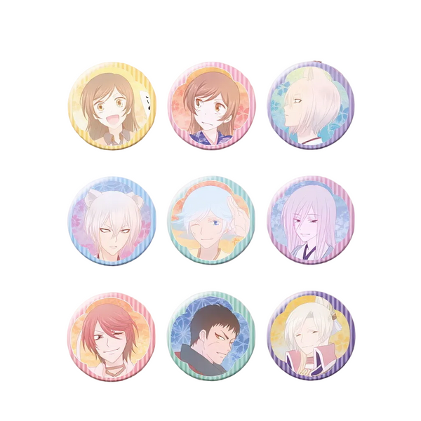 Kamisama Kiss Watercolor Tinplate Badge Blind Bag | Nullset