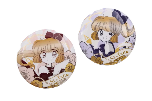 Mysterious Thief Saint Tail Floral Tinplate Badge Blind Bag
