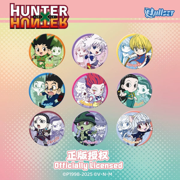 Hunter x Hunter Chibi Series Tinplate Badge Blind Bag
