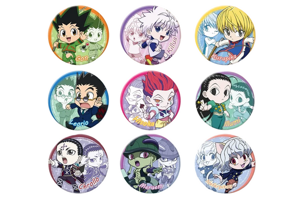 Hunter x Hunter Chibi Series Tinplate Badge Blind Bag