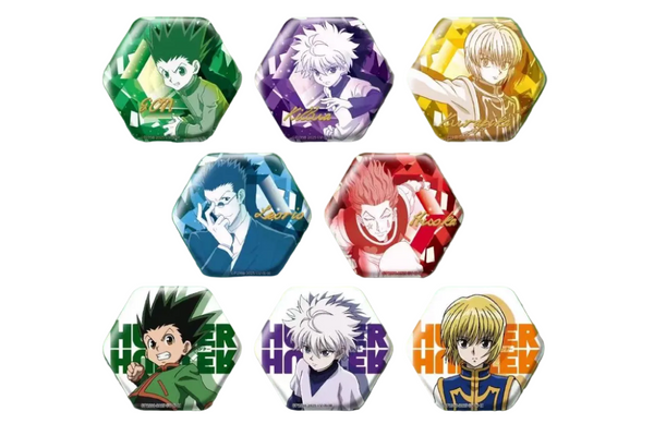 Hunter x Hunter Full Illustration Tinplate Badge Set