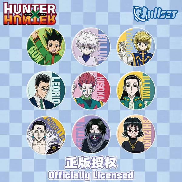 Hunter x Hunter Character Series Tinplate Badge Blind Bag