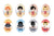 Haikyu!! Dumpster Battle Chibi Series Tinplate Badge Blind Bag