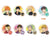 Haikyu!! High School Series Tinplate Badge Blind Bag