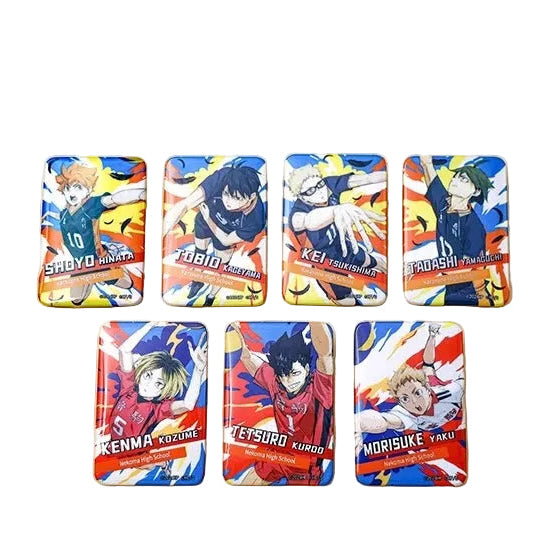 Haikyu!! Dumpster Battle Freeze Frame Series Tinplate Badge Blind Bag