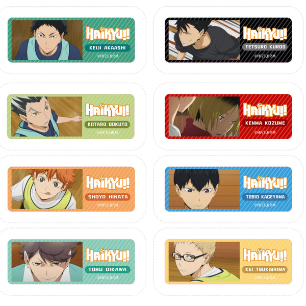 Haikyu!! TV Series Tinplate Badge Blind Bag
