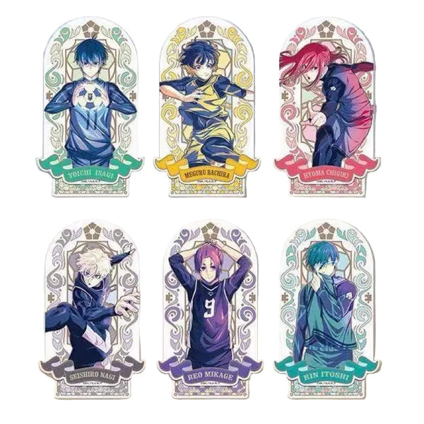 Blue Lock Stained Glass Acrylic Standee