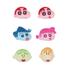 Crayon Shin-chan Colorful Mood Series Plush String Shoe Charm