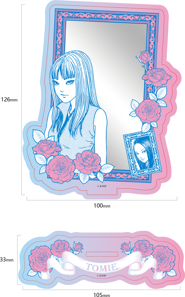 Junji Ito Half Body Acrylic Standee | Nullset Tomie Character Stand