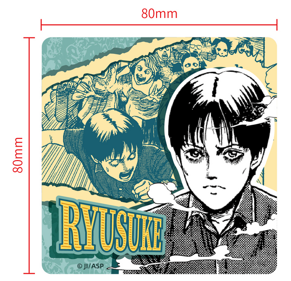 Junji Ito Comic Acrylic Brick | Nullset Manga Panel Display Block