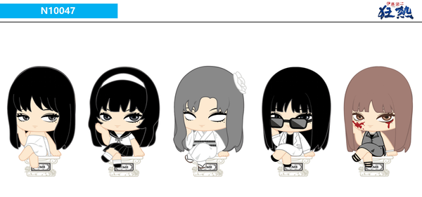 Junji Ito Tomie Series Blind Box | PVC Figure Collection
