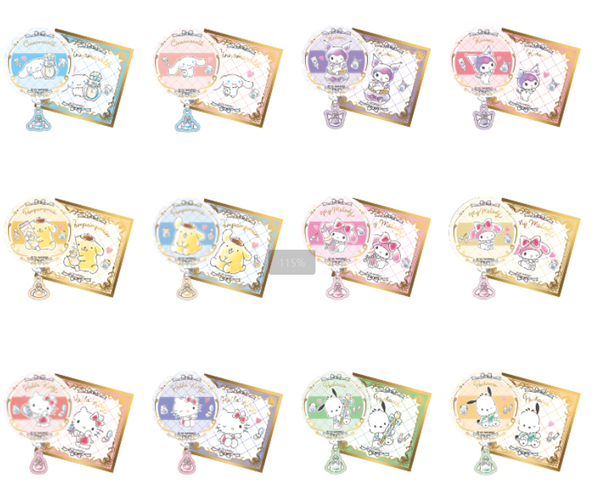 Sanrio Family Beauty Partner Series Tinplate Badge