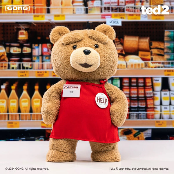 ted2 ted action plush doll