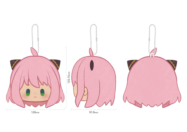 Spy x Family Plush Pendant | Plush Ball & Card Holder