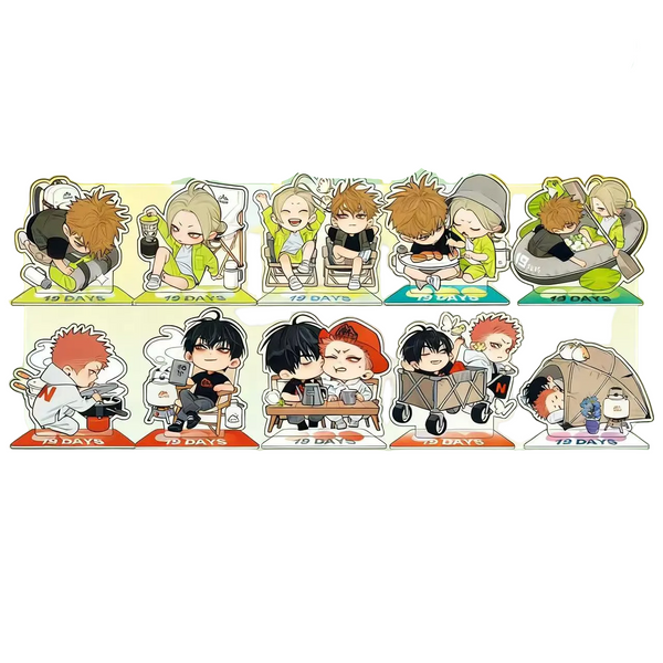 19 Days Camping Official Acrylic Stand Blind Box