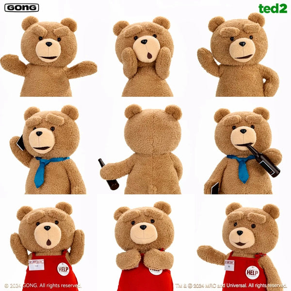 ted2 ted action plush doll